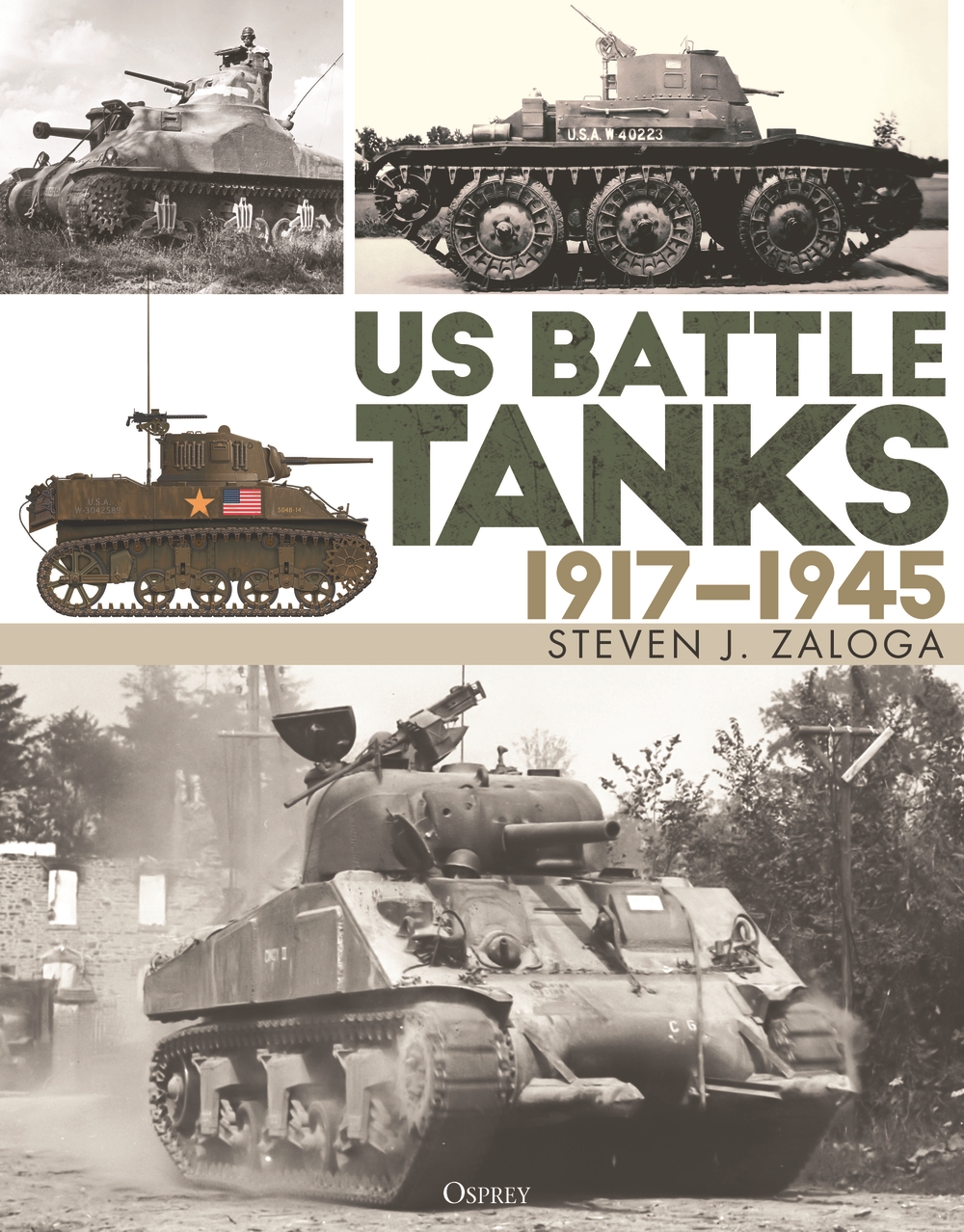 US Battle Tanks 1917–1945 book jacket