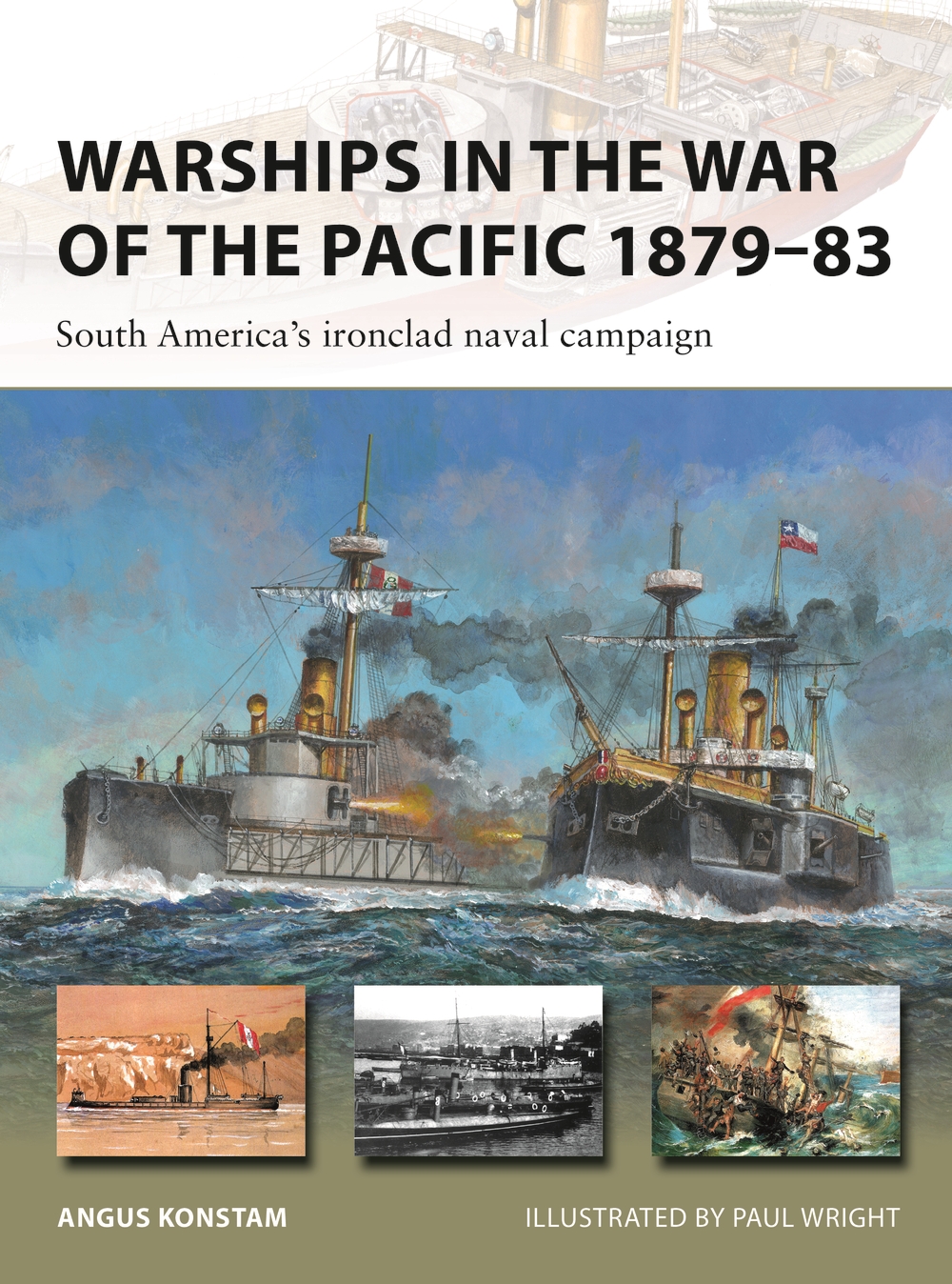 Warships in the War of the Pacific 1879–83 book jacket