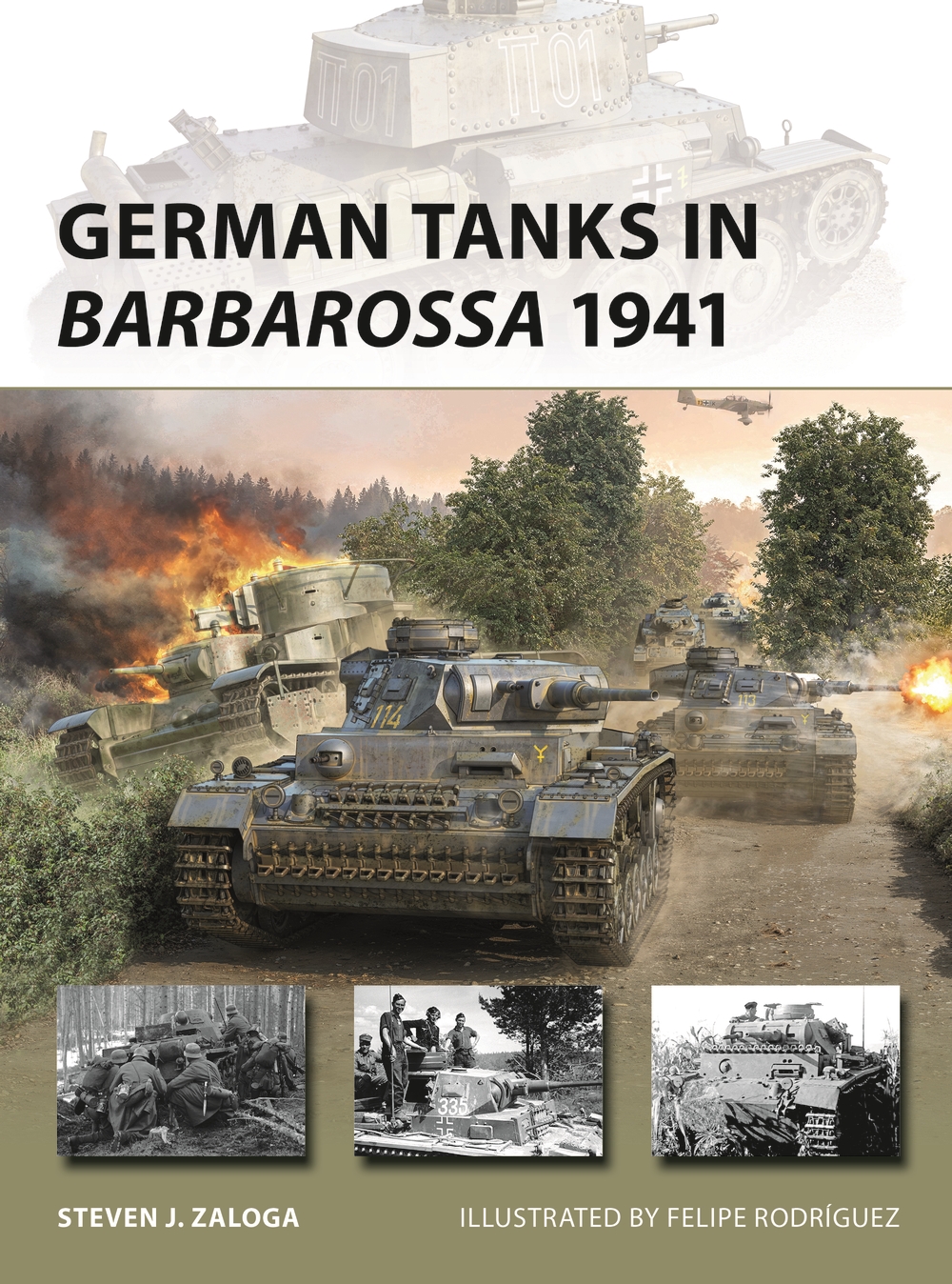 German Tanks in Barbarossa 1941 book jacket