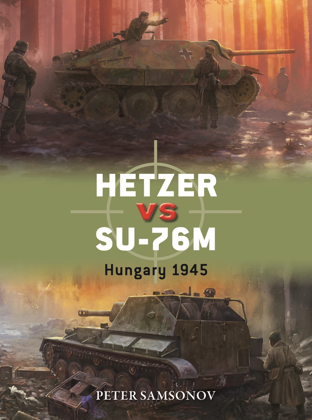 Hetzer vs SU-76M book jacket