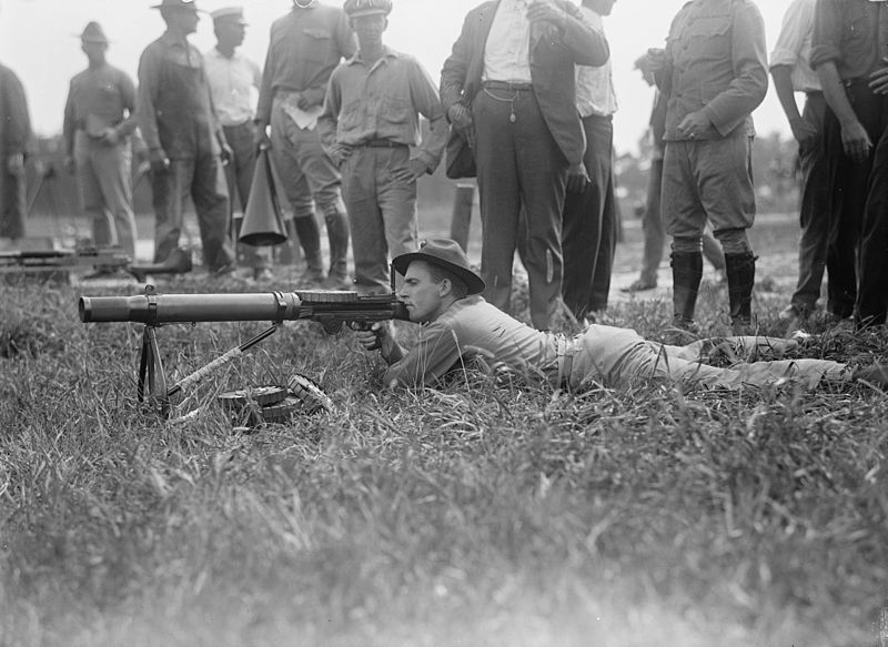 lewis gun training
