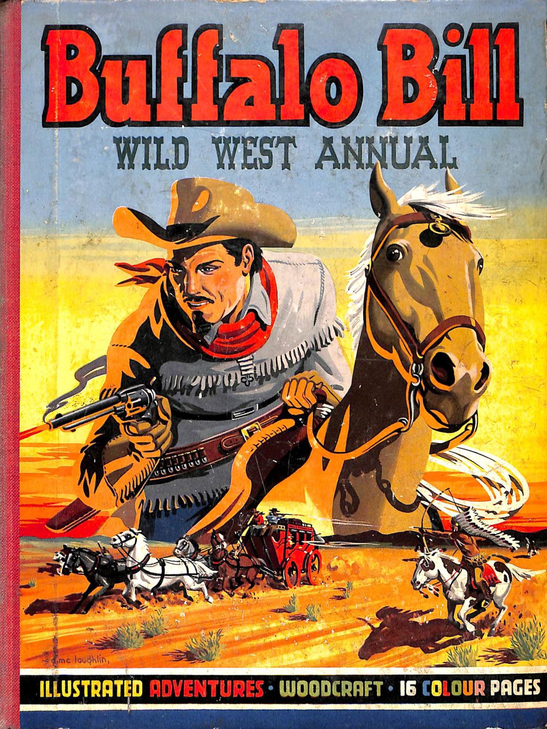 Buffalo Bill Wild West Annual Cover