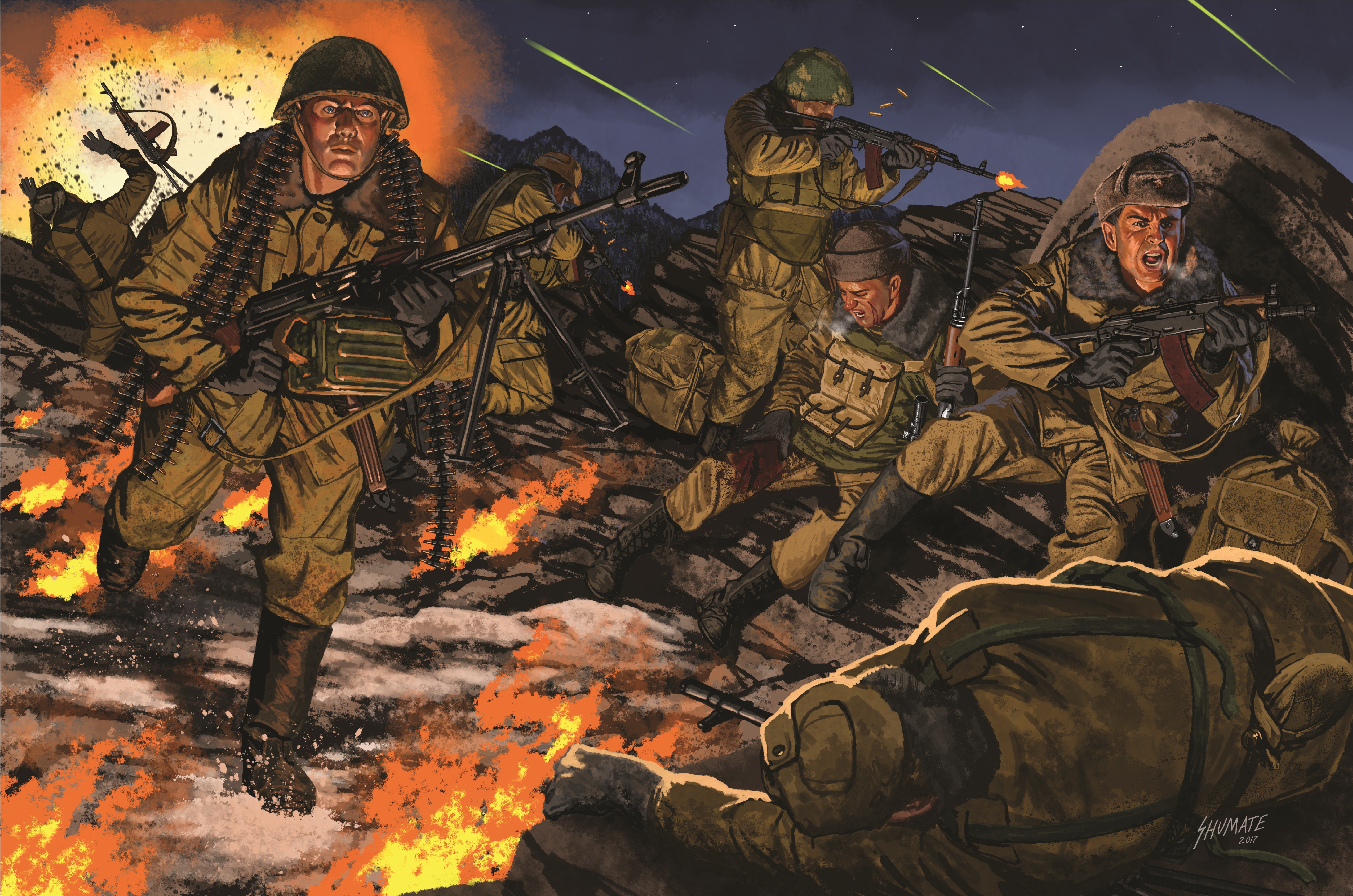 Soviet Paratroopers at Hill 3234