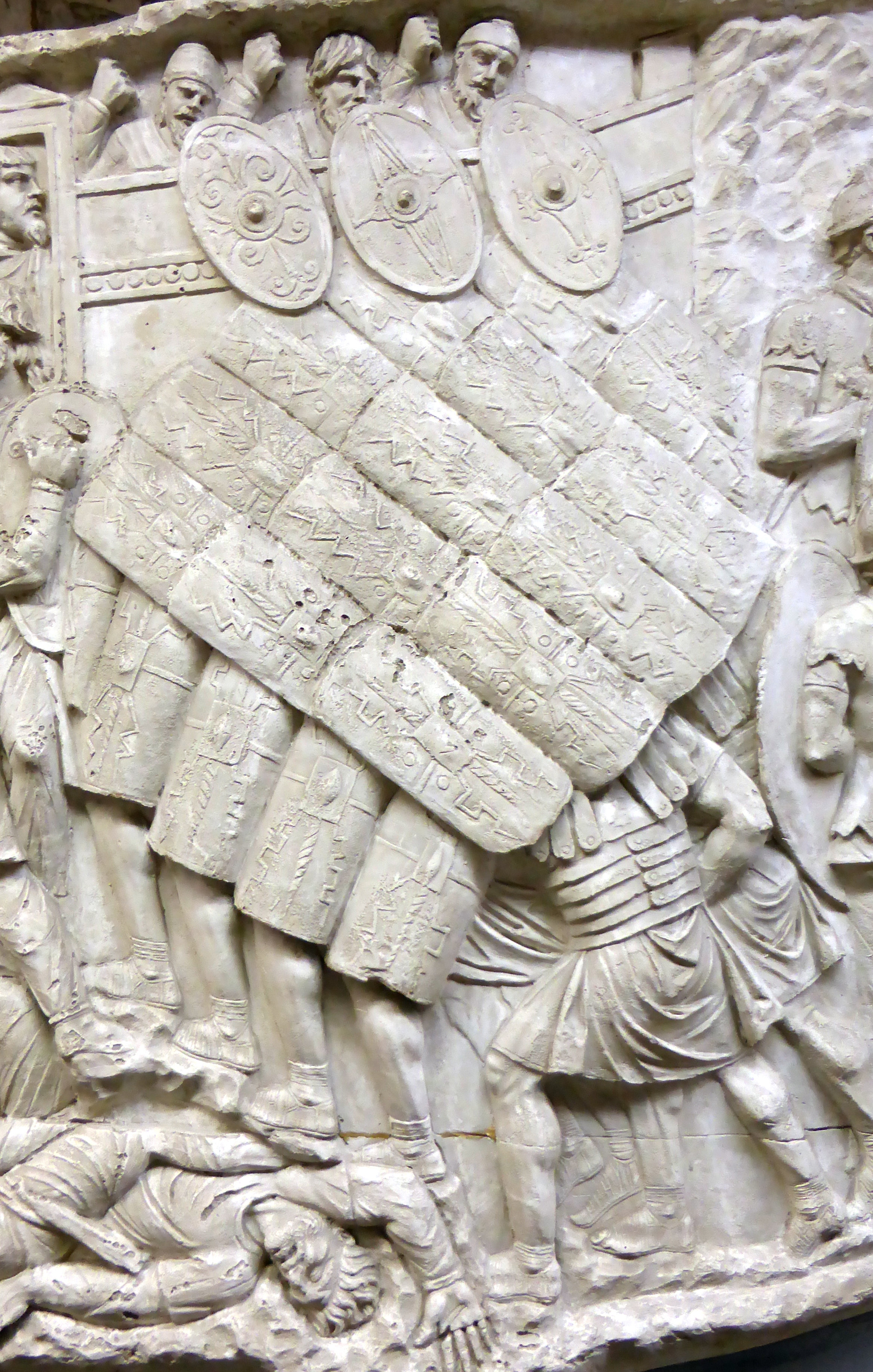 Nineteenth-century woodcut of the Tyne shield boss