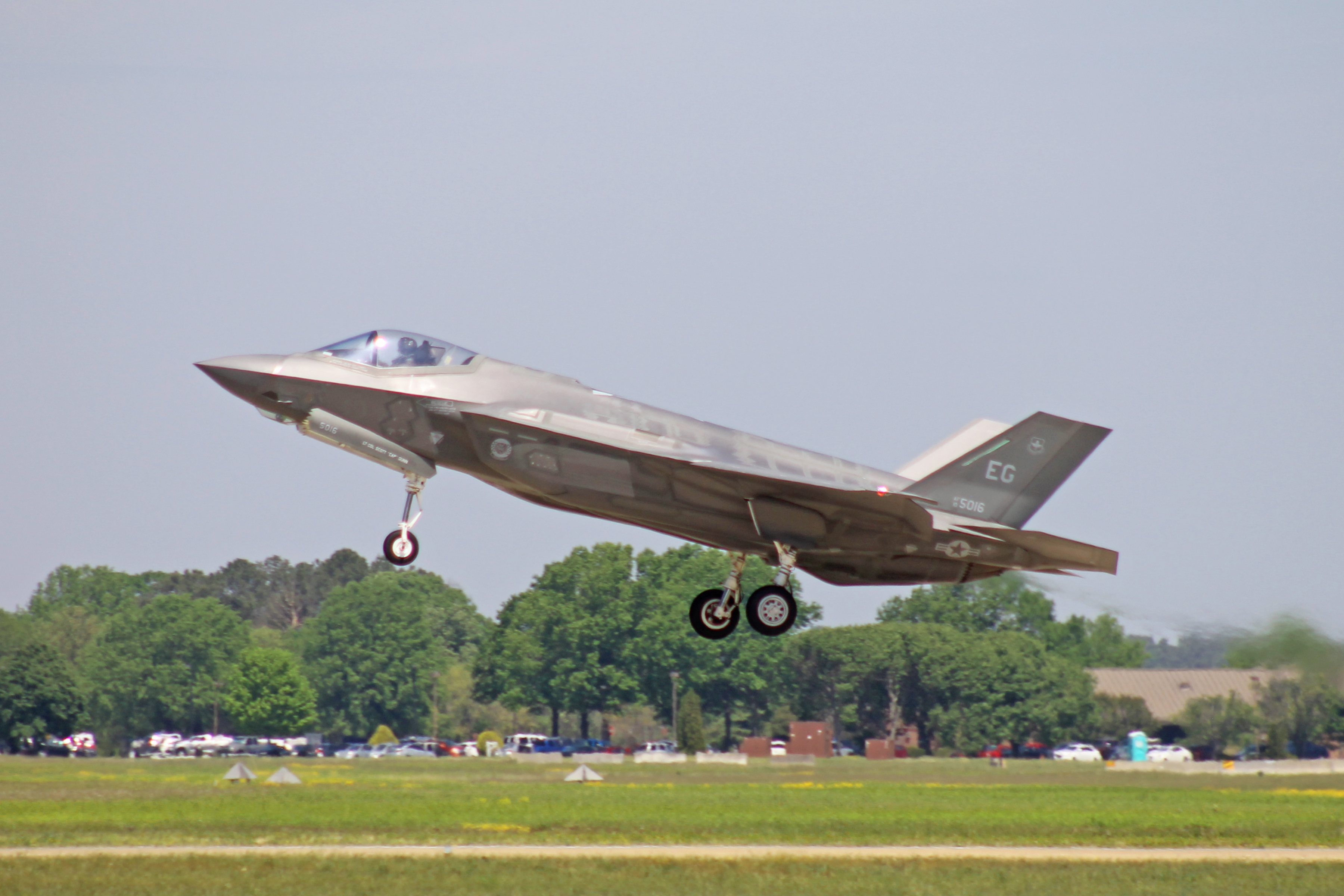 F-35 Lightning II of 33rd Fighter Wing taking off