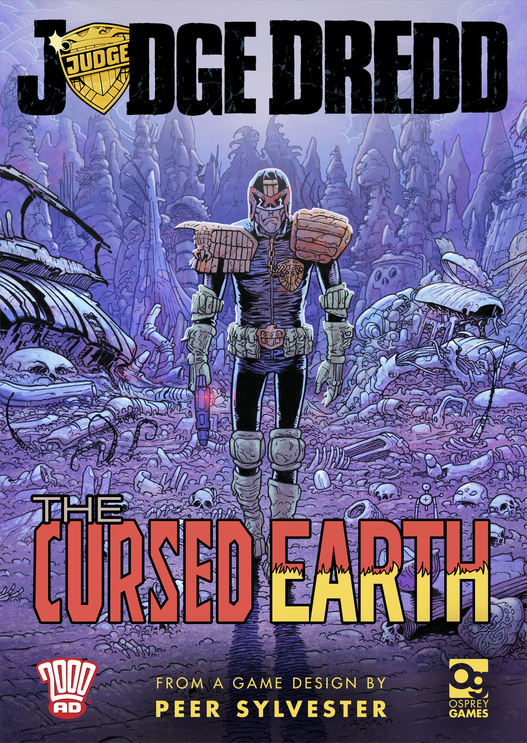 Judge Dredd cover visual