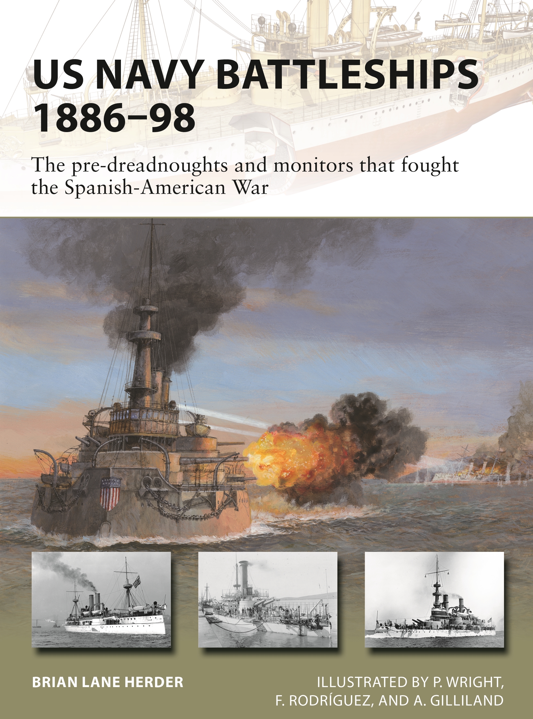 US Navy Battleships 1886-98 Cover