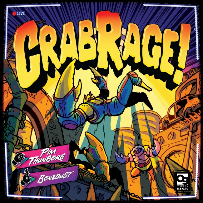 CRAB RAGE! book jacket