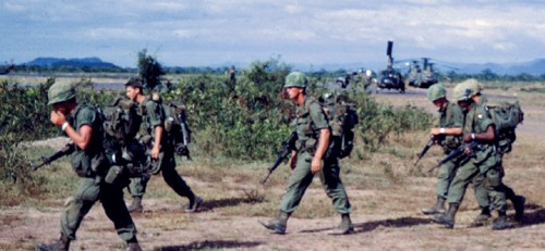 Members of C Co at Song Mao in early December 1967.