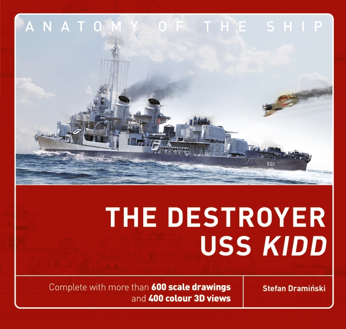 Destroyer USS Kidd book jacket