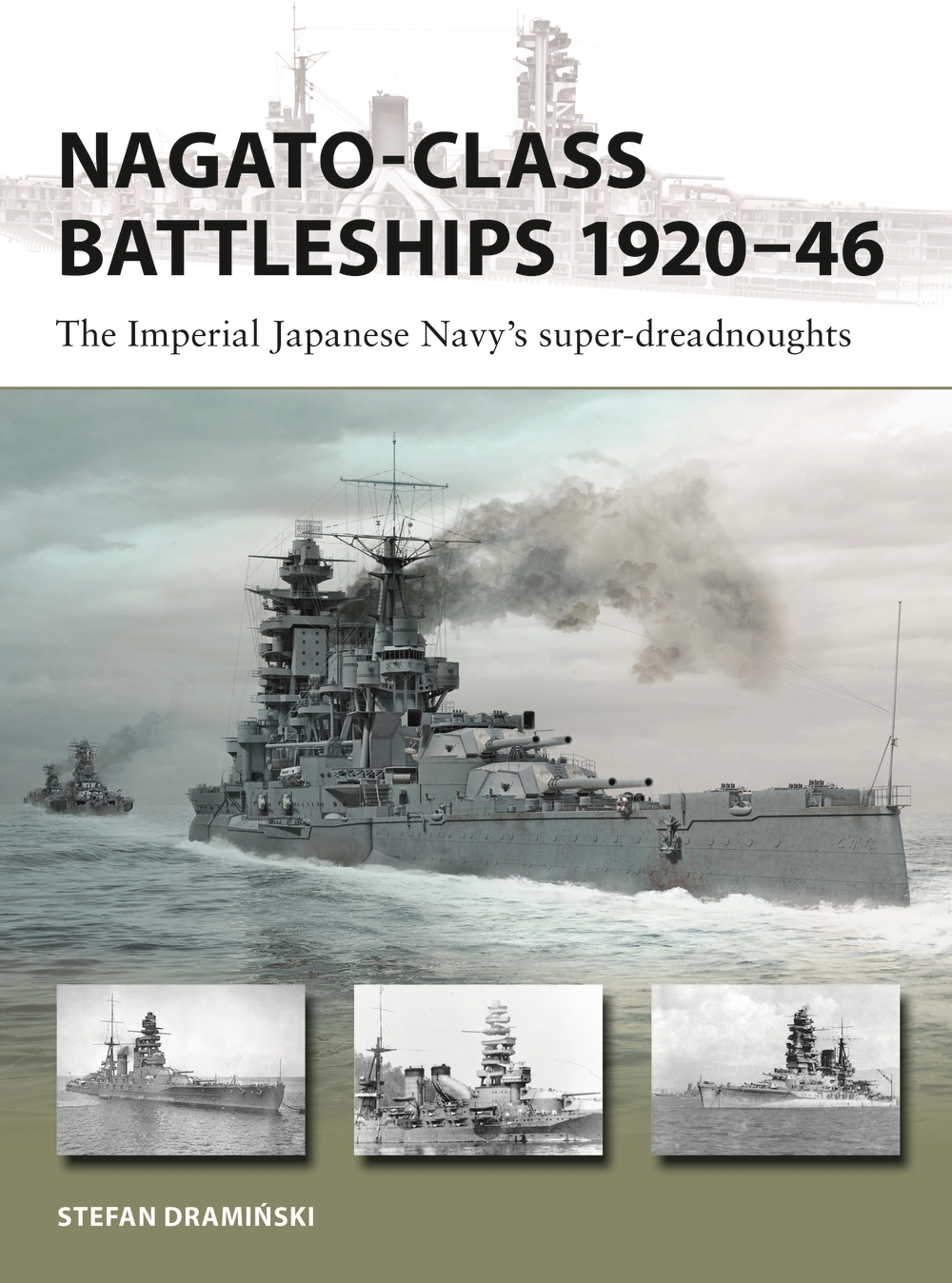 Nagato-class Battleships 1920–46 book jacket