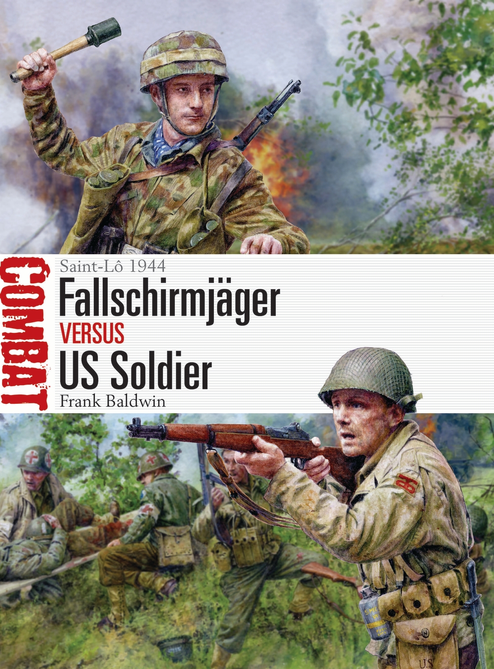 Fallschirmjäger vs US Soldier book jacket