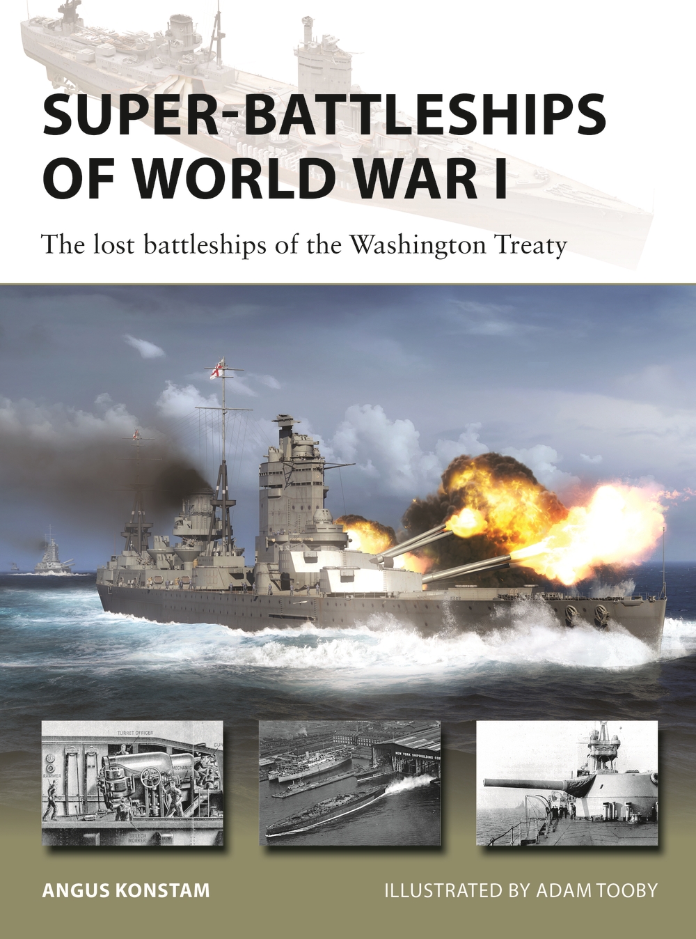 Super-Battleships of World War I book jacket