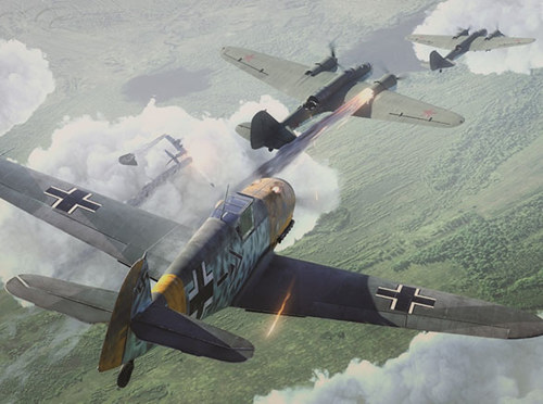 Mölders on the Eastern Front Artwork
