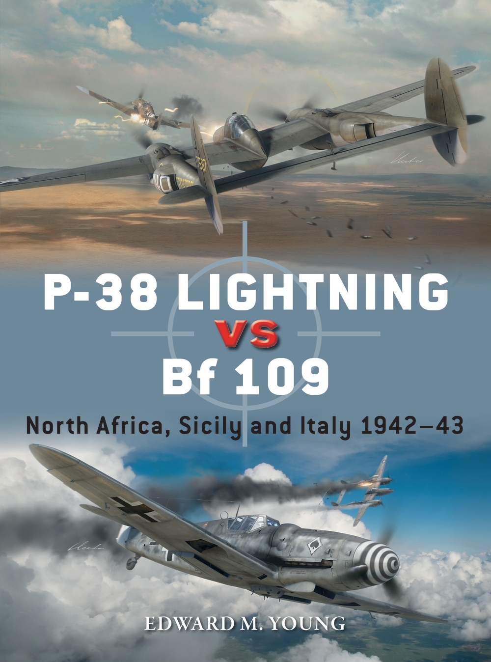 P-38 Lightning vs Bf 109 book jacket