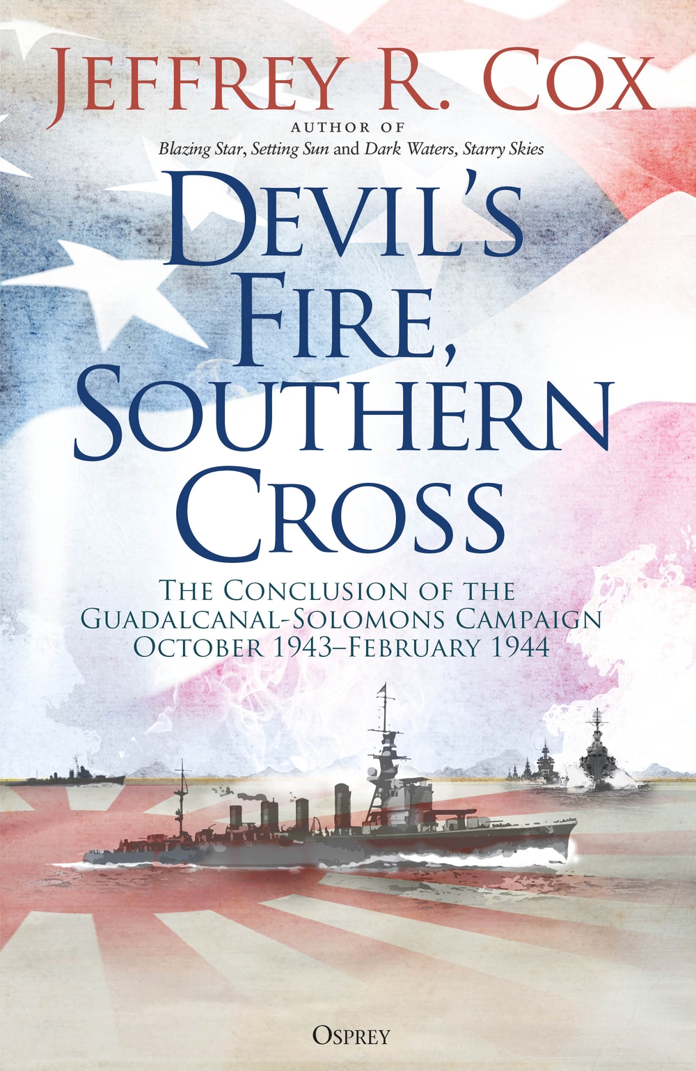 Devil’s Fire, Southern Cross book jacket