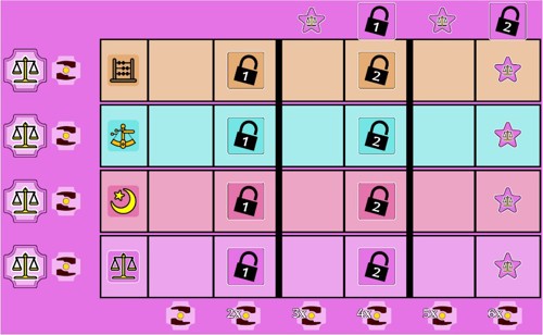 An early prototype version of the game's law area