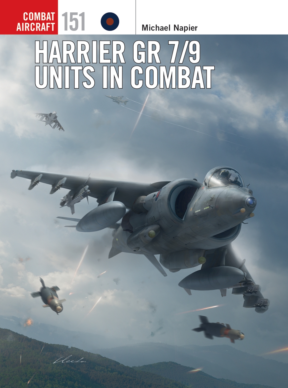 Harrier GR 7/9 Units in Combat book jacket