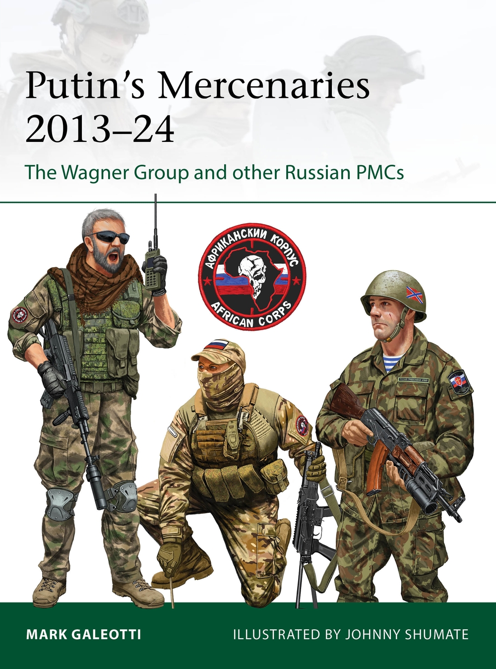Putin's Mercenaries, 2013–24 book jacket