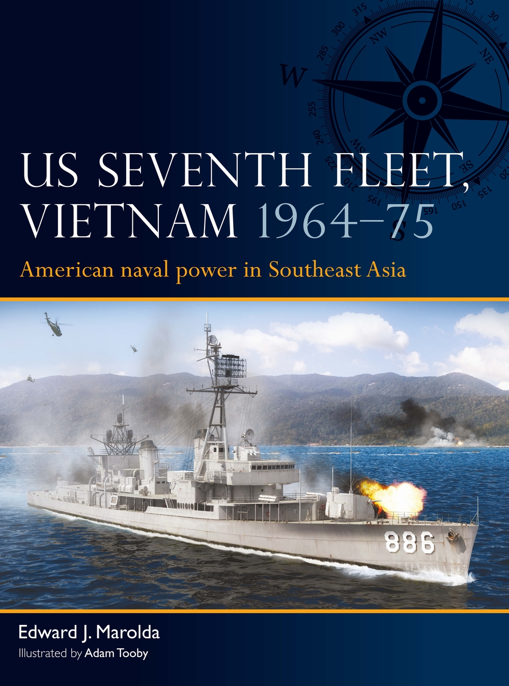 US Seventh Fleet, Vietnam 1964–75 book jacket